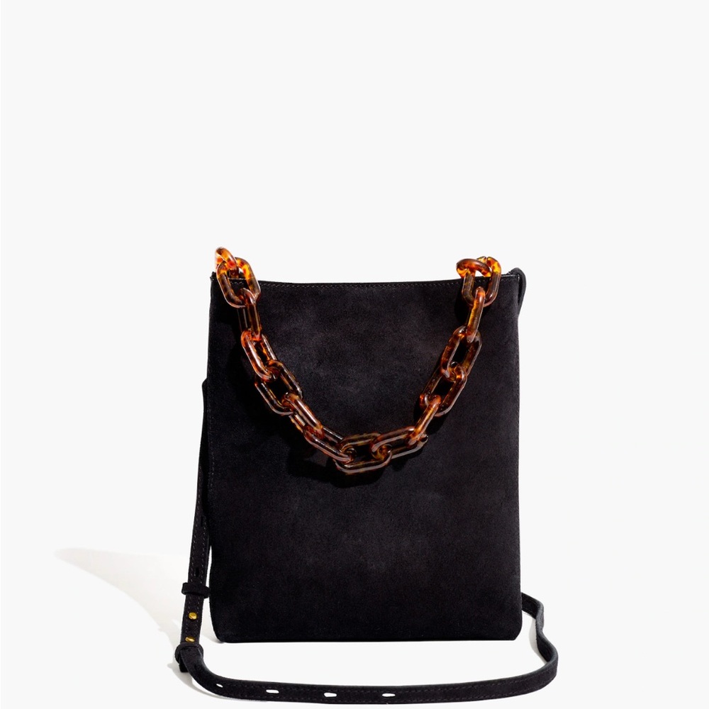Madewell slim Brooklyn crossbody in suede